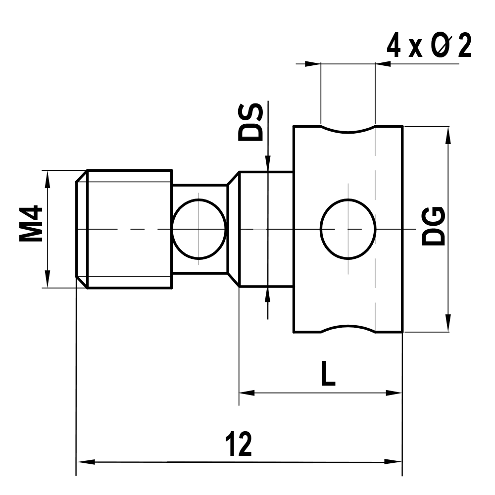 M4 Crash Protection Adapter