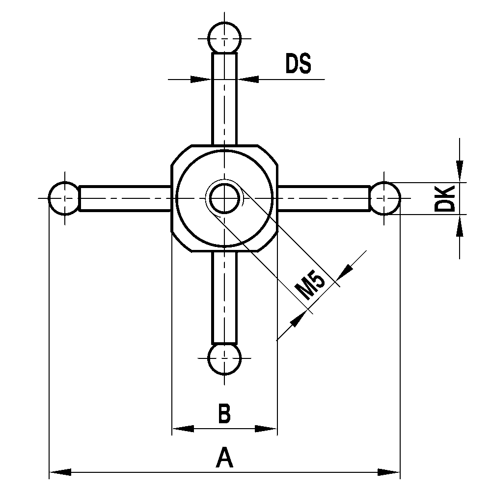 M5 Cubic Star Stylus