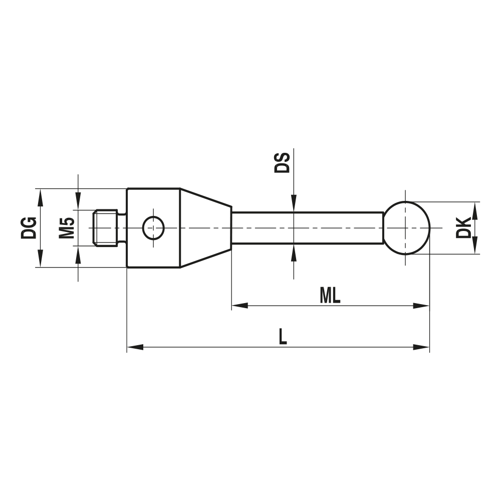 M5 UltraScanning Straight Stylus