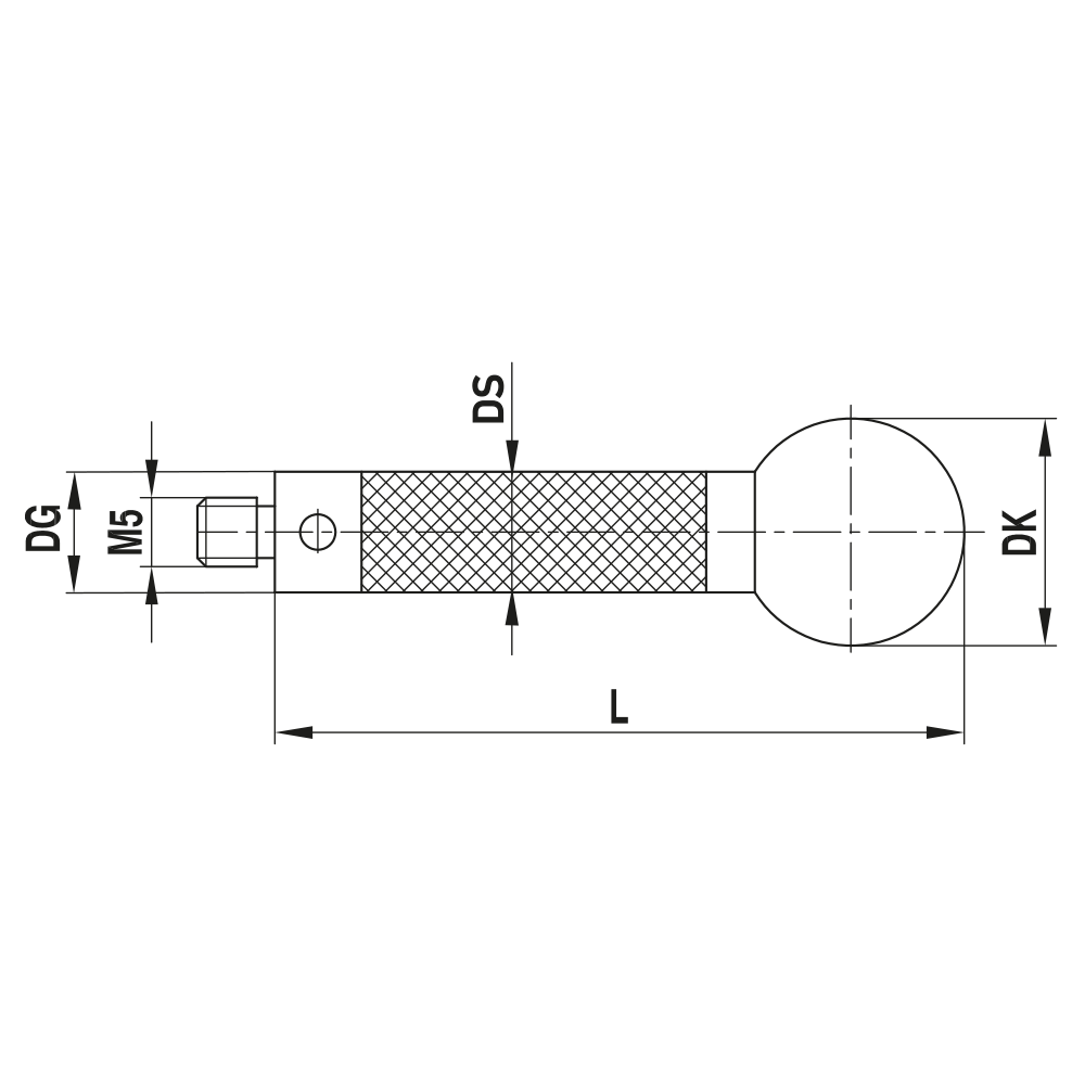 M5 Threaded-stem Stylus