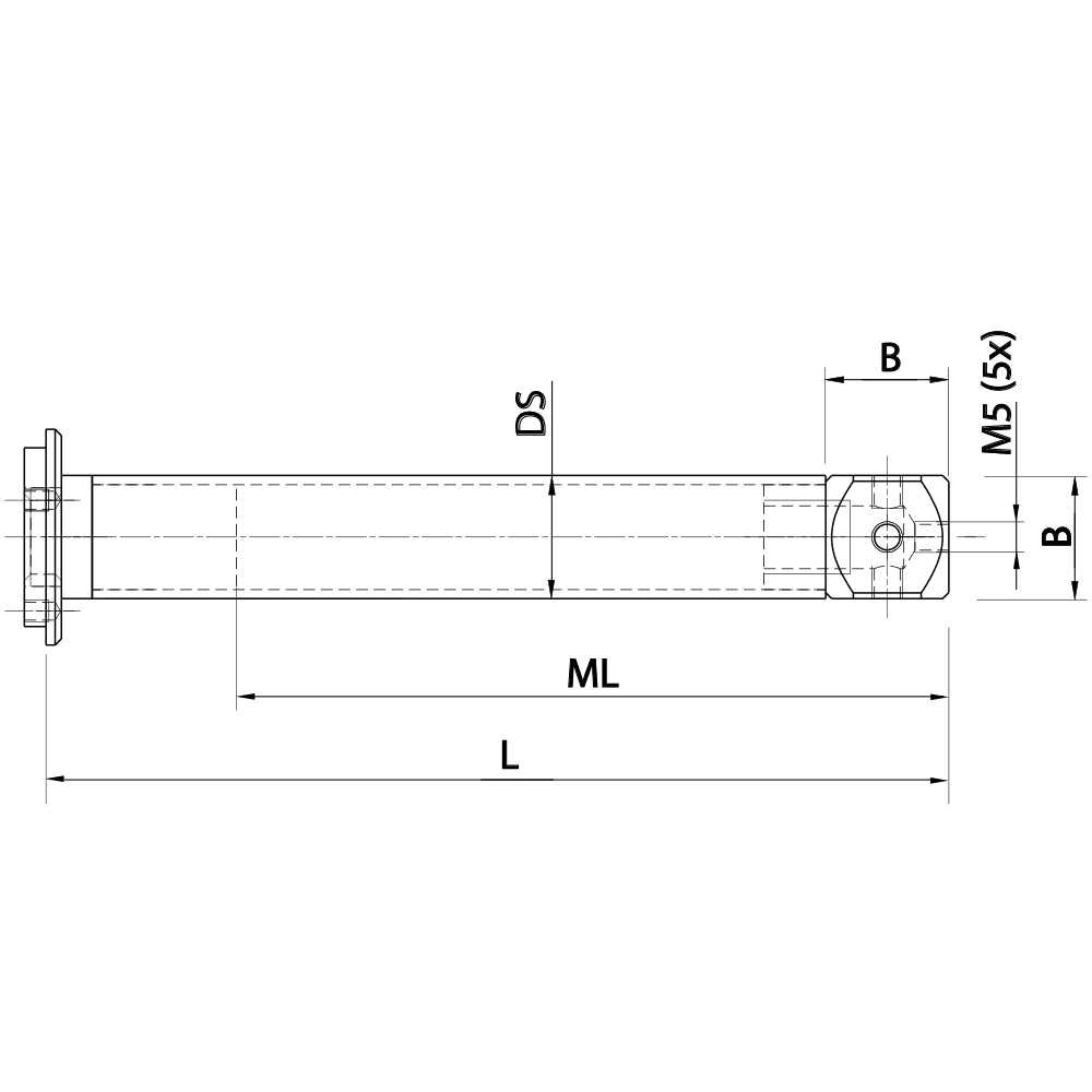 M5 Adapter Plate Extension