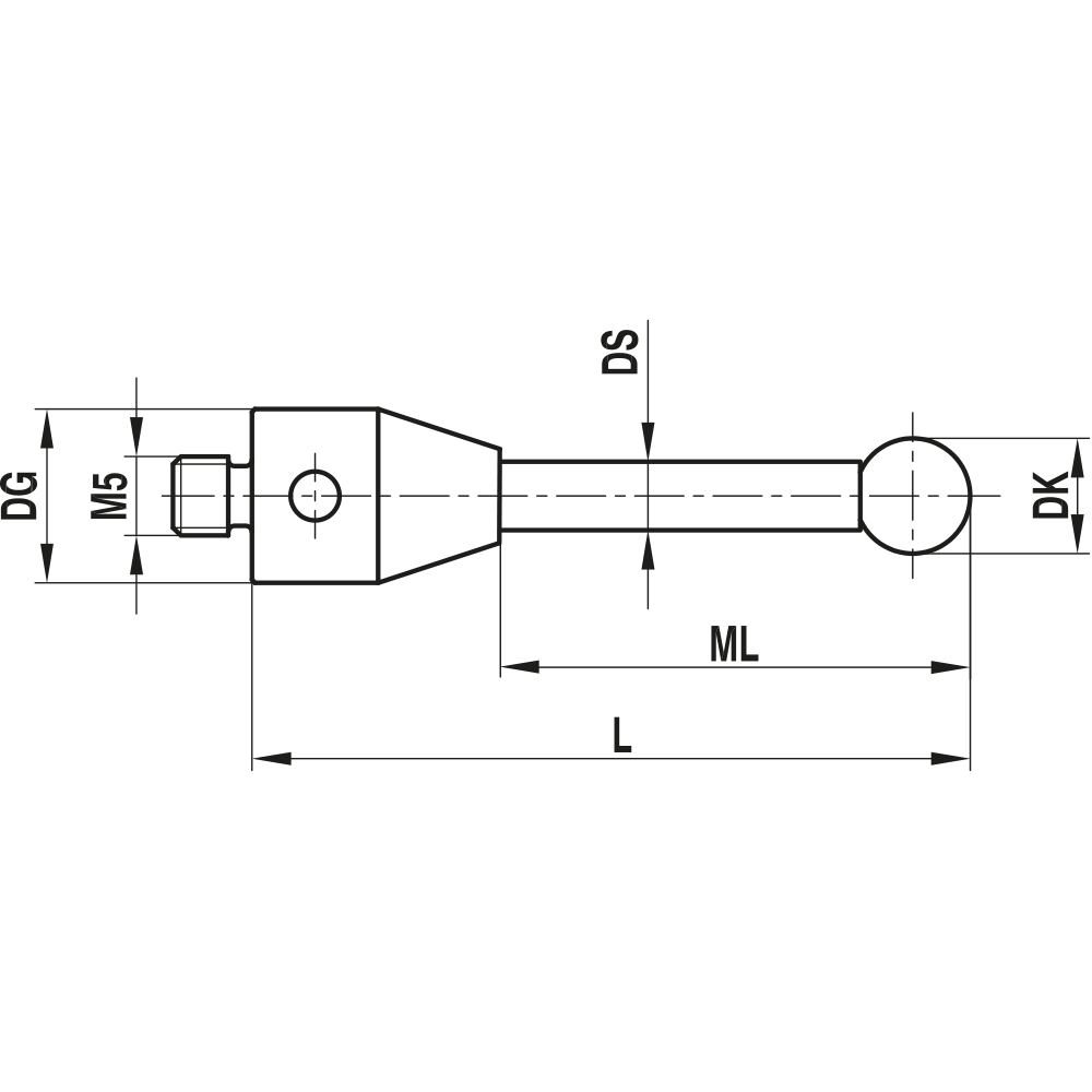 M5 UltraScanning Straight Stylus